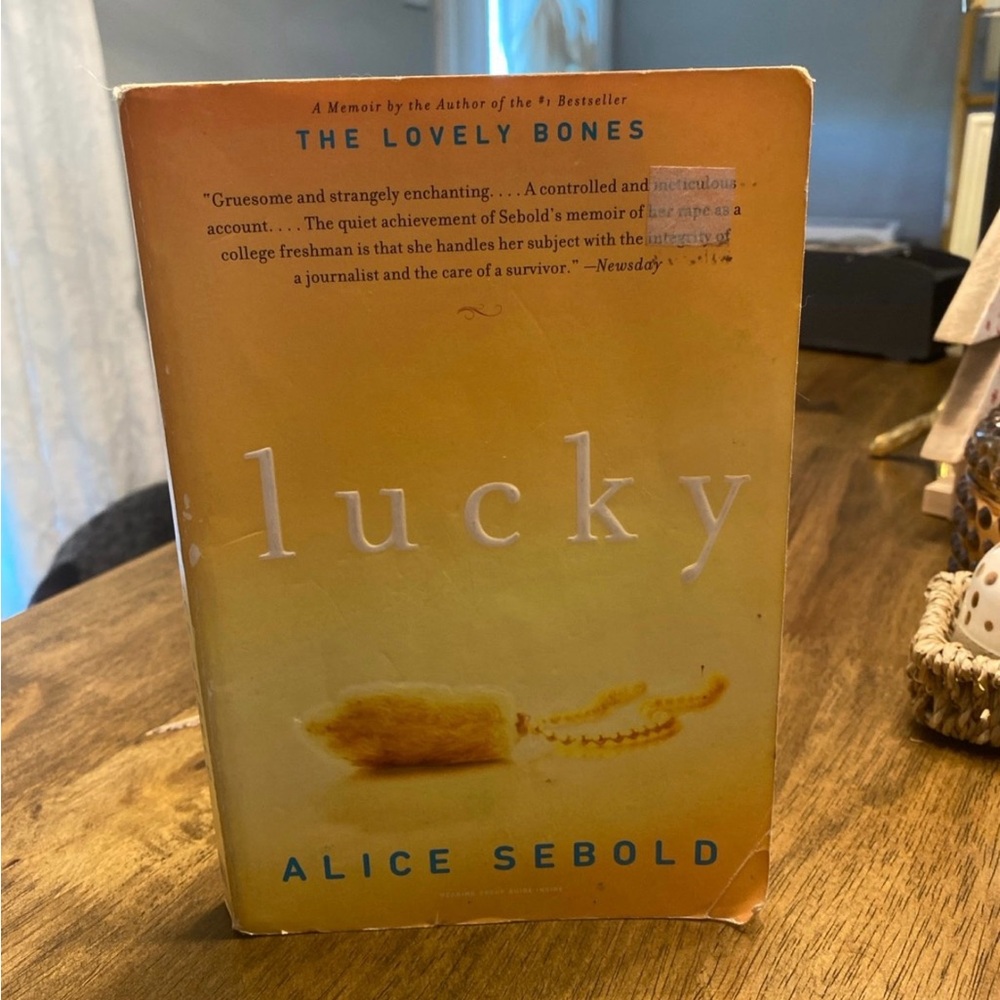 Lucky by Alice Sebold Book